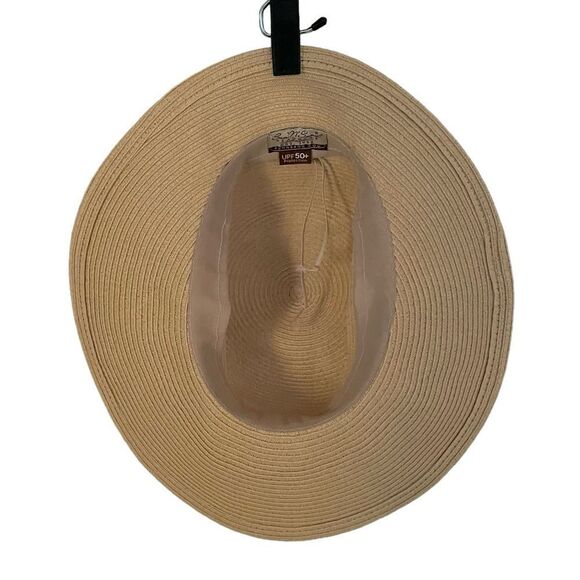SUN ‘N’ SAND Headwear Women’s Straw Summer Sun Hat Tan One Size main image 5